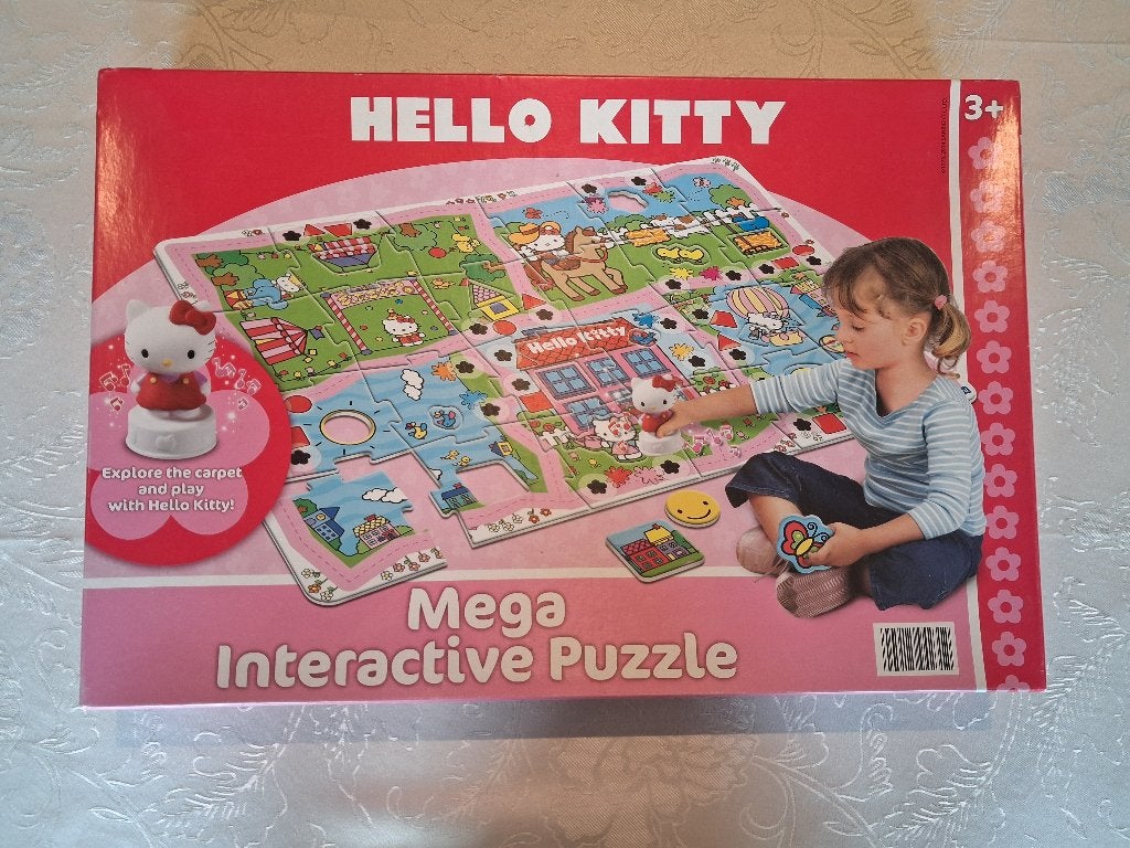 Hello Kitty puzzel, Ophalen, 10 tot 50 stukjes, Zo goed als nieuw, 2 tot 4 jaar