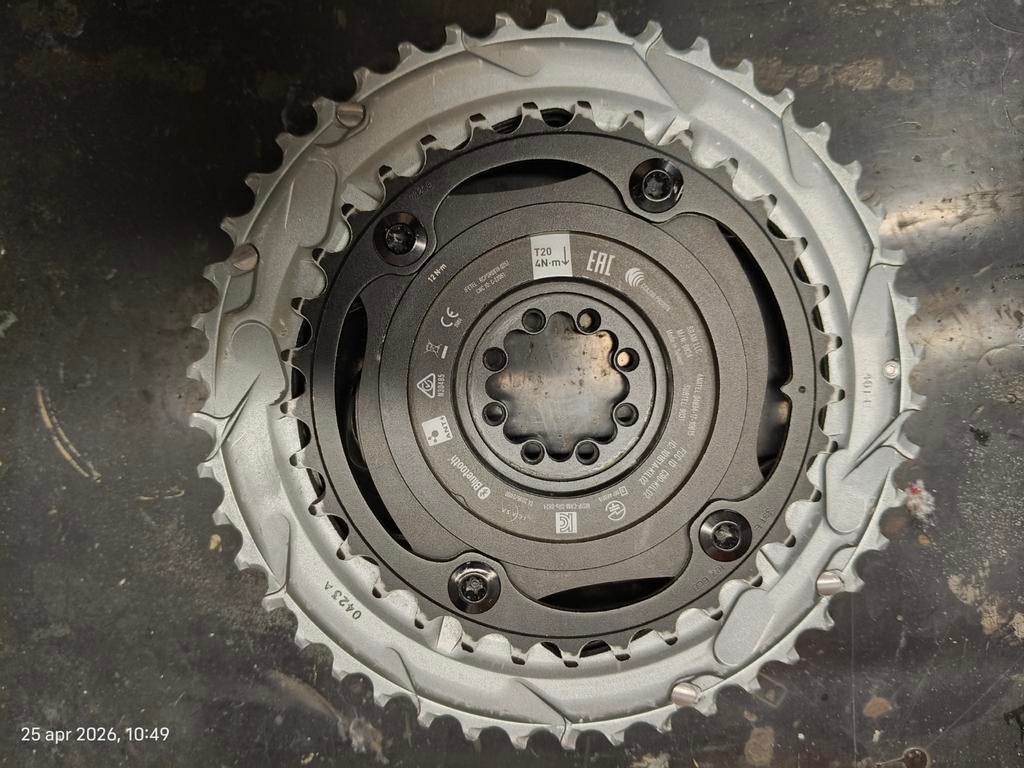 SRAM Force tandwielen, Ophalen