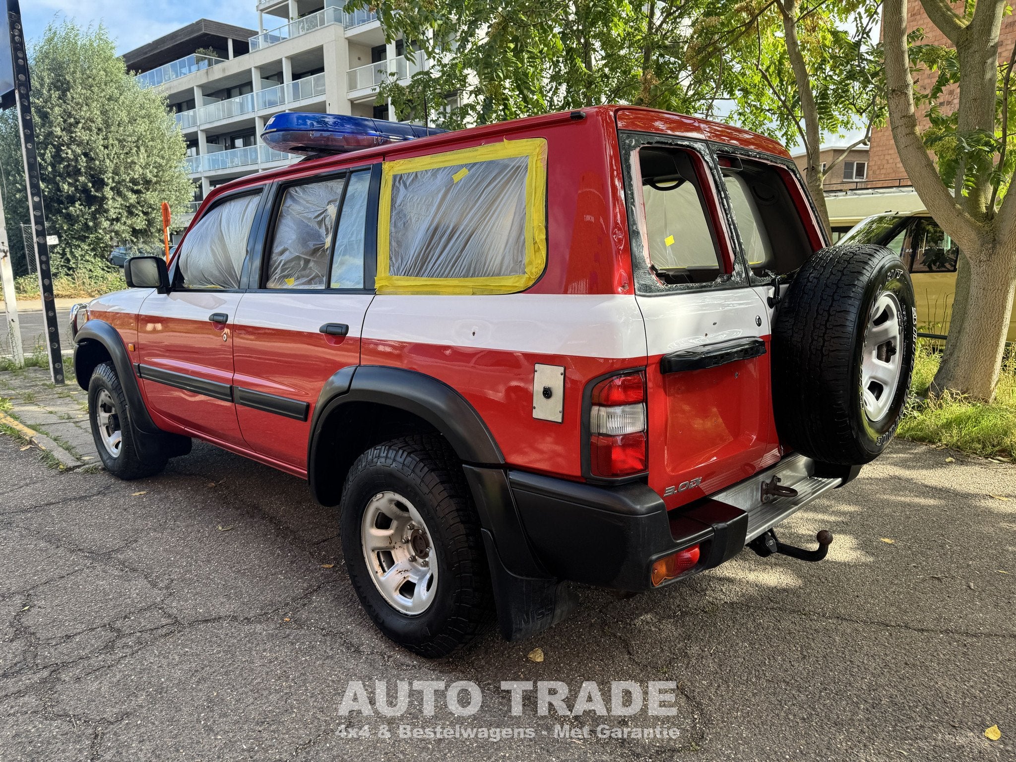 Nissan Patrol 4x4 | !80.000km! | zo meenemen | handelaar, Autos, Rouge, Achat, Beige, Entreprise