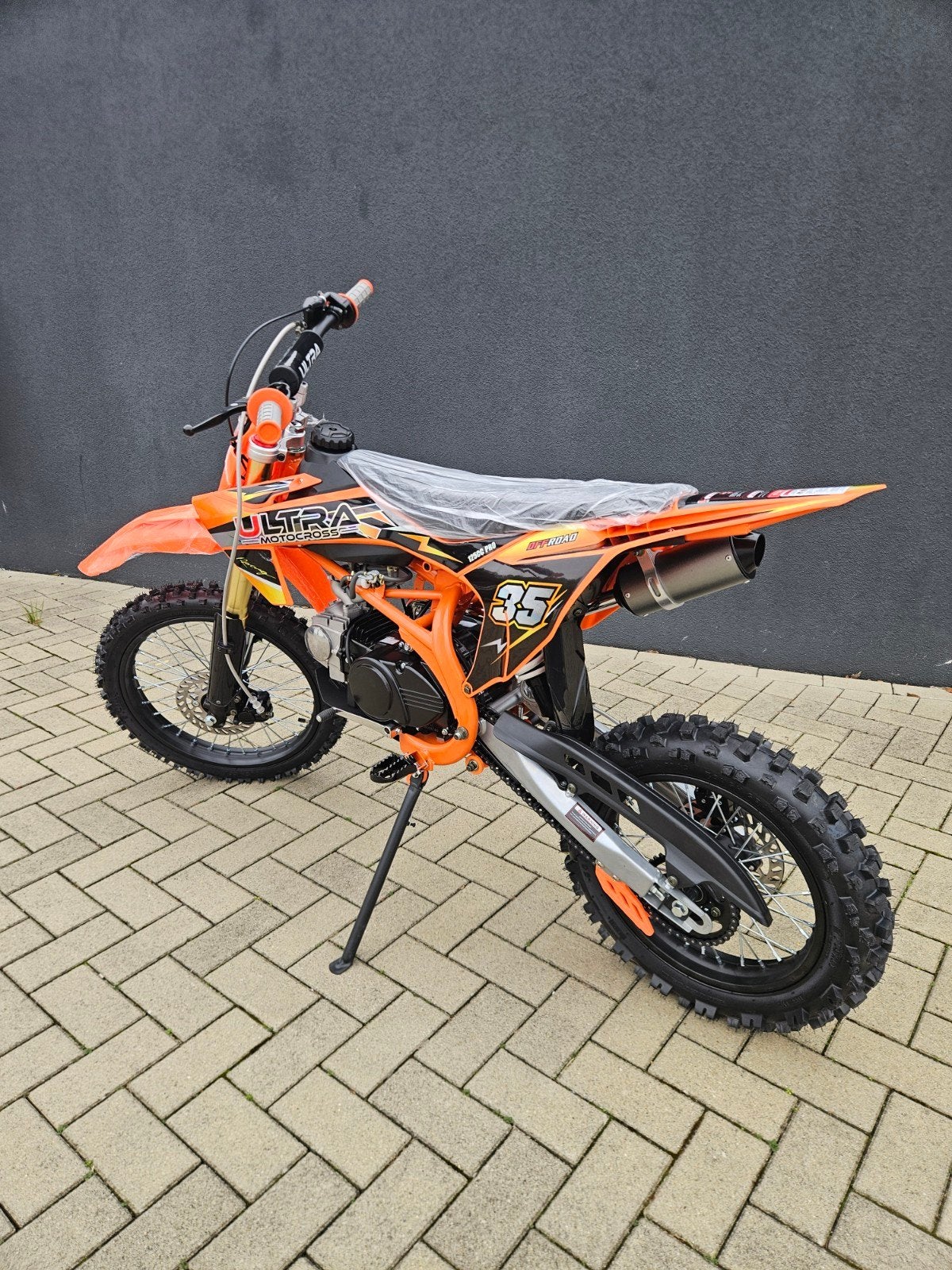 nieuw ultra Crossmotor 125cc 4 tak, Nieuw