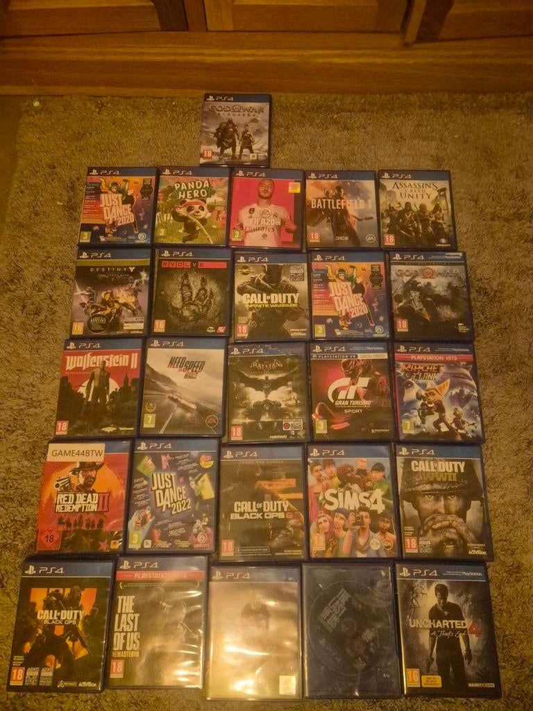 Ps4 games, Ophalen