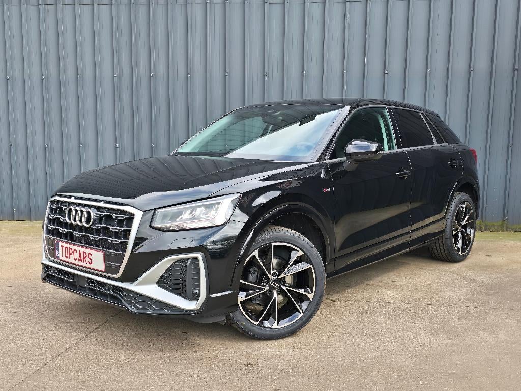 ✔AUDI Q2 35TFSi Sline Stronic 2025 9000km° 150pk° Camera..., Autos, Audi, Cuir, Achat, Entreprise, Noir