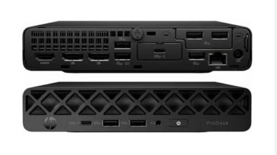 HP ProDesk Mini G1i AI : Core 5 Ultra, 32gb DDR5, 512gb NVMe, Info@retrogamed.be, RetroGamed, 4 Ghz ou plus, HP