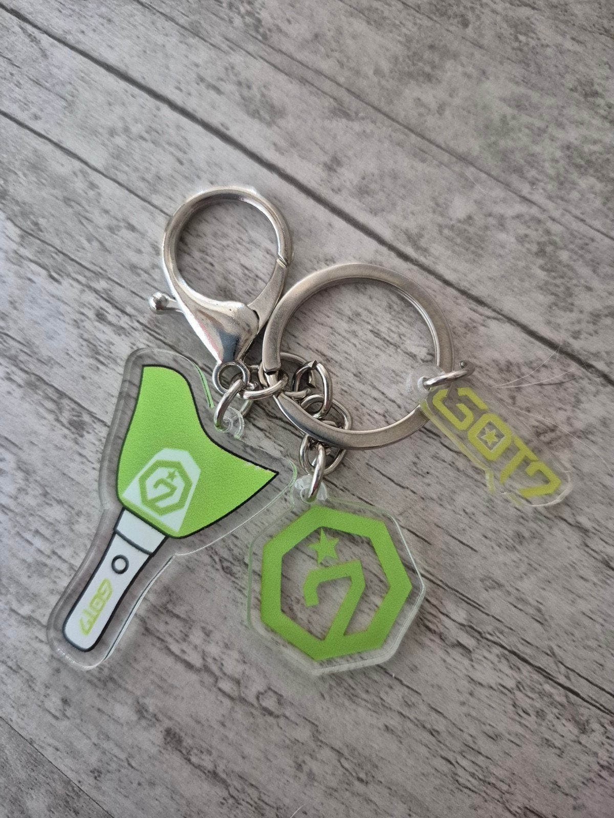 Got7 lightstick sleutelhanger, Enlèvement ou Envoi, Comme neuf, Autres types