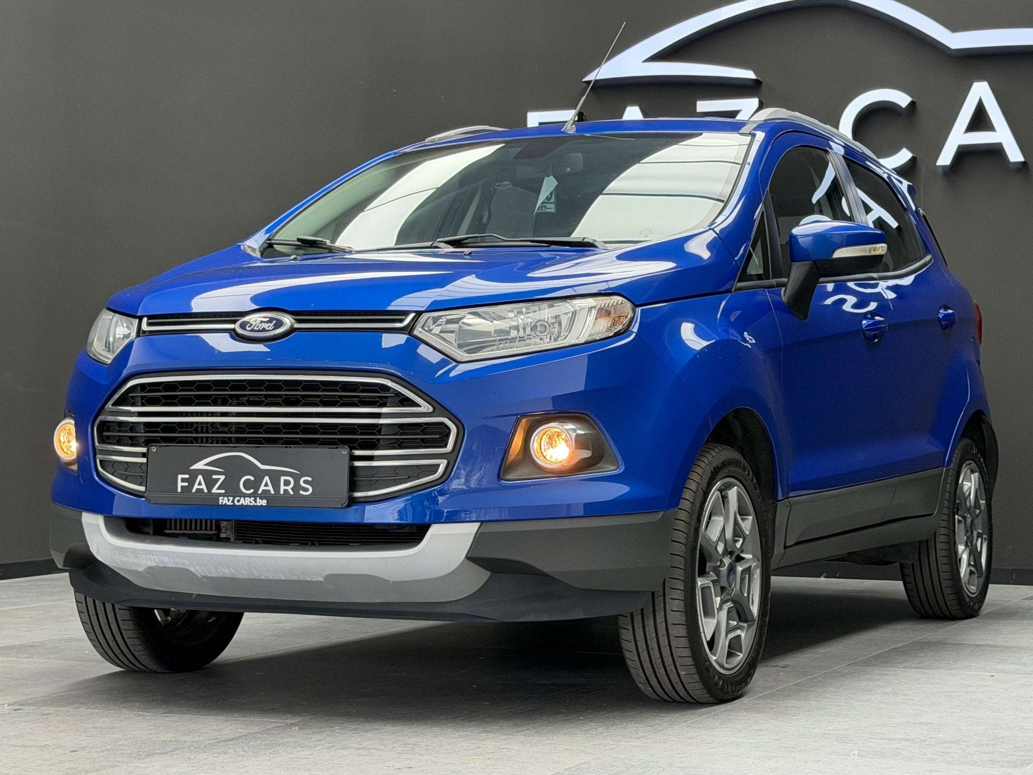 Ford EcoSport 1.0 EcoBoost 4x2 Titanium * 1ER PROP + GARANTI, Auto's, Ford, Gebruikt, Ecosport, Blauw, Bedrijf