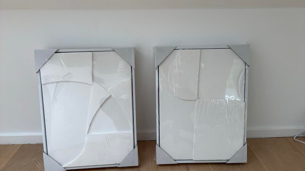Kaders Kave Home reliëf wit, Enlèvement