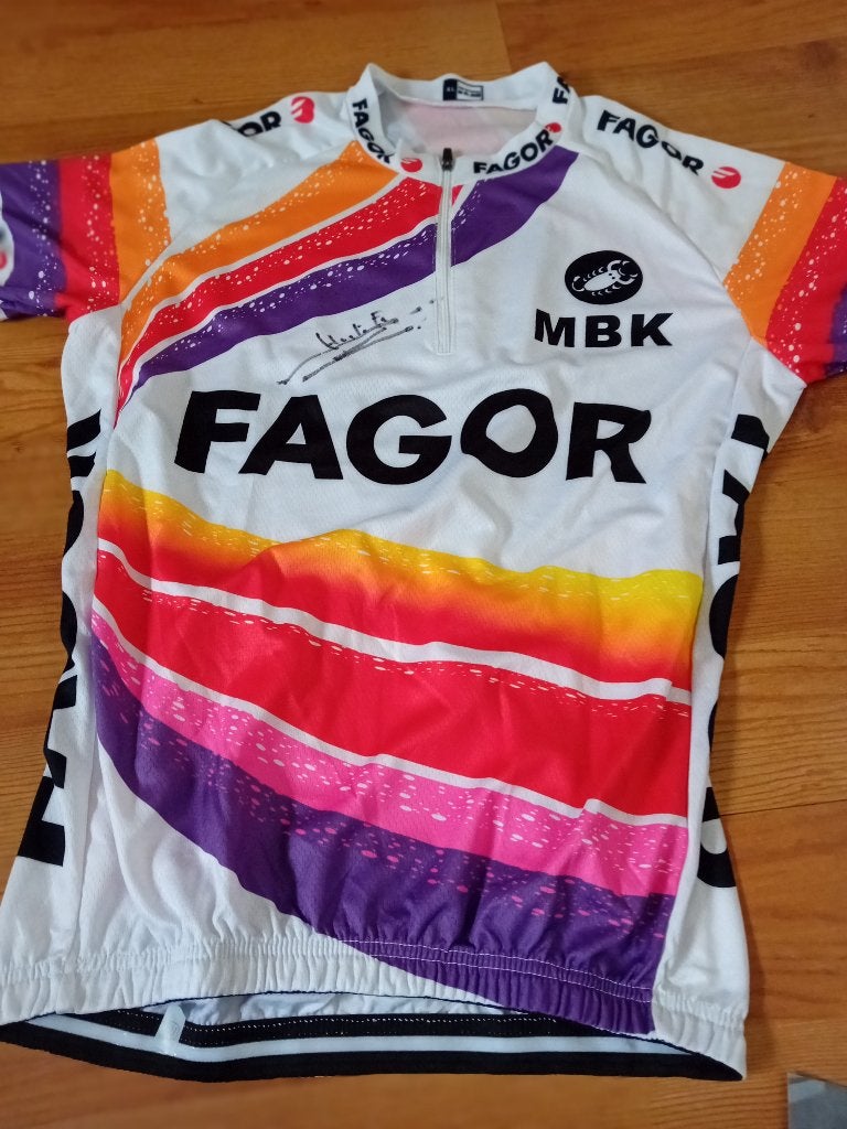 maillot de cyclisme, FAGOR, Frank Hoste, Enlèvement ou Envoi, Comme neuf, Vêtements
