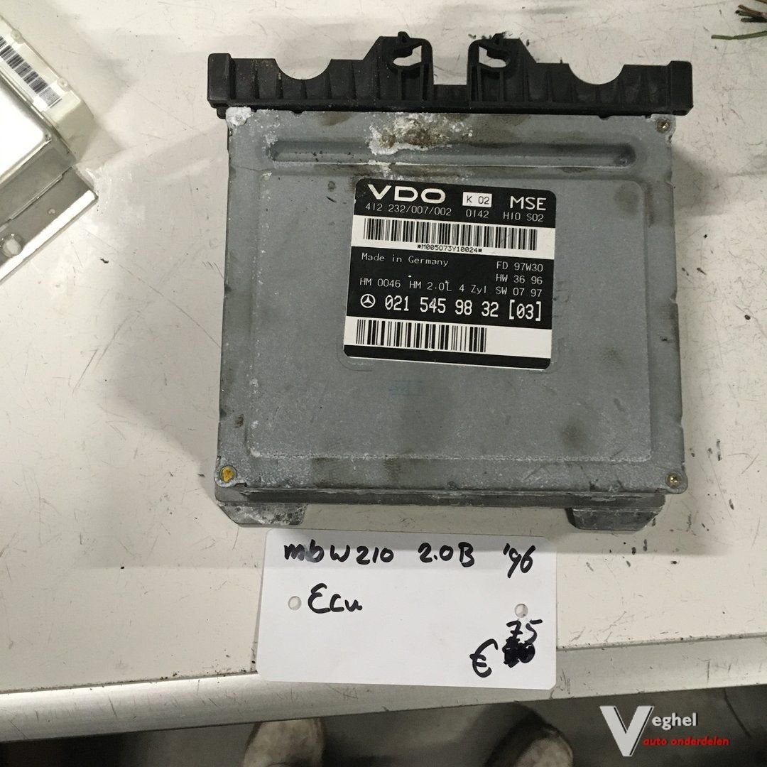 Mercedes W210 2.0 Benzine 1996  ECU  021 545 98 32 [03], Gebruikt, -, -, Ophalen of Verzenden