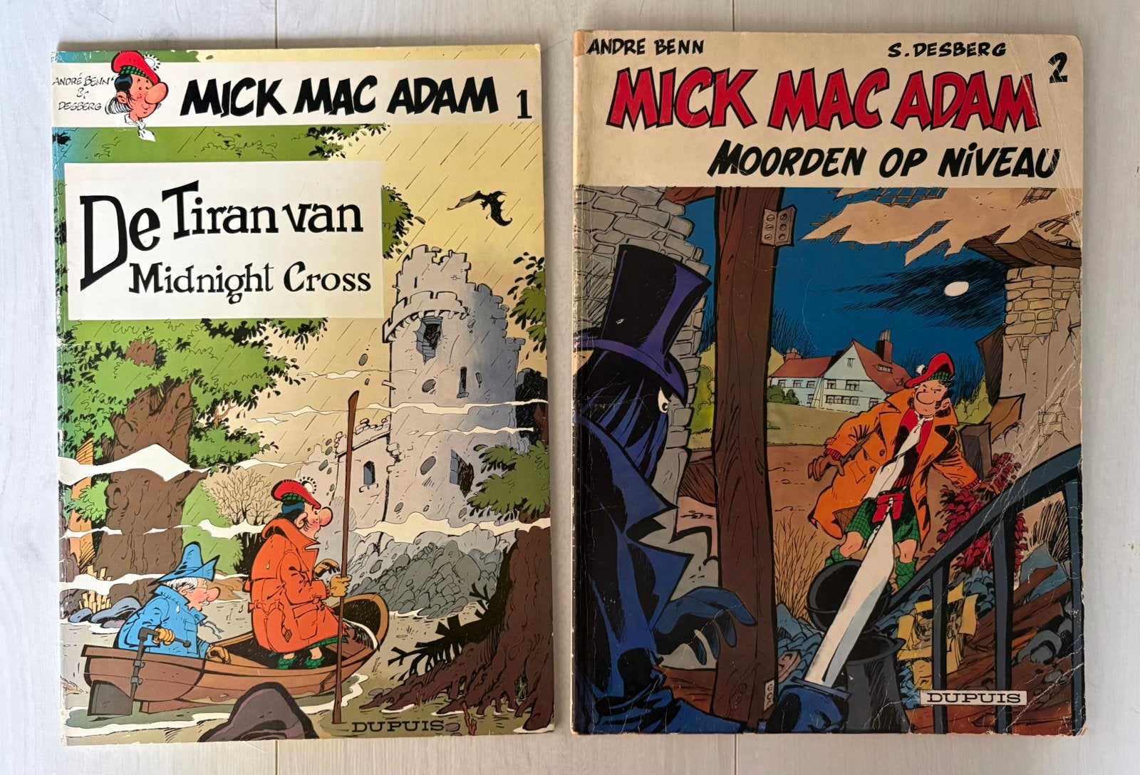 Mick Mac Adam complete reeks Dupuis, Boeken, Verzenden, Gelezen