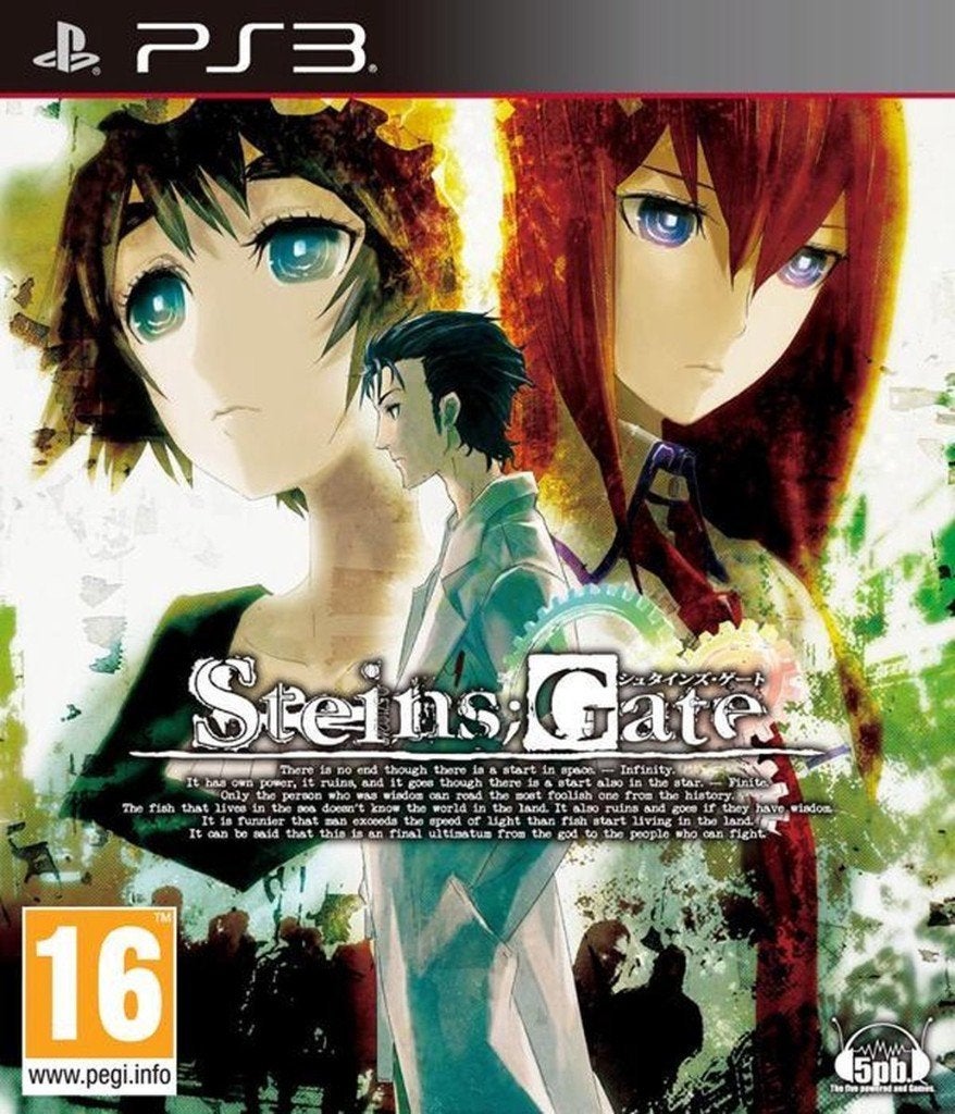 Steins Gate, Enlèvement ou Envoi, 1 joueur, Jeu de rôle (Role Playing Game), Comme neuf