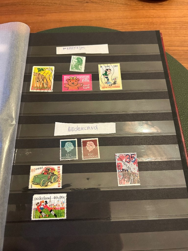 Postzegel boek, Enlèvement, Affranchi, Album pour timbres