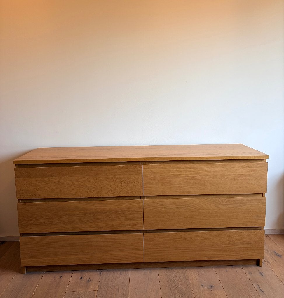 Meuble Malm, Maison & Meubles, Armoires | Commodes, 5 tiroirs ou plus, Moins de 100 cm, Enlèvement, Utilisé