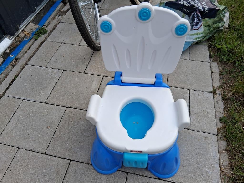 Fisher Price wc potje, Kinderen en Baby's, Badjes en Verzorging, Ophalen, Gebruikt, Overige typen, Overige merken