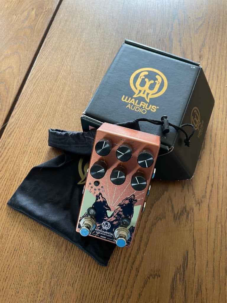 Walrus Audio Monumental harmonic stereo tremolo, Musique & Instruments, Effets, Enlèvement ou Envoi, Comme neuf, Autres types