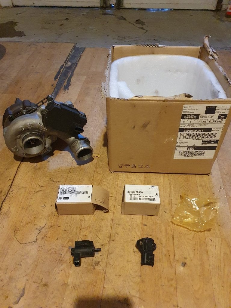 piece pour collecteurs  et turbo., Ophalen, Hyundai