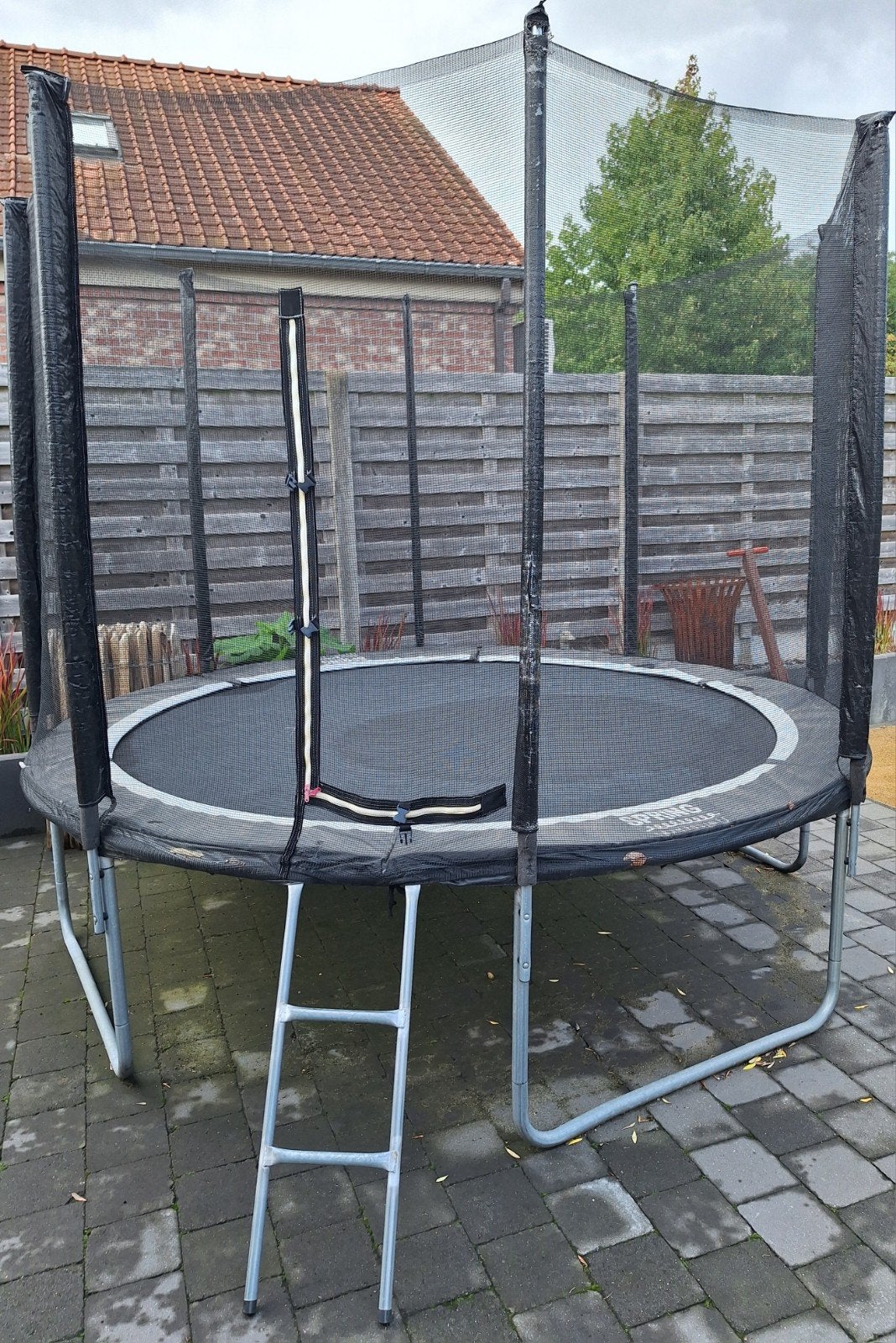 Trampoline, merk Spring, diameter 3 meter, Kinderen en Baby's, Ophalen, Gebruikt