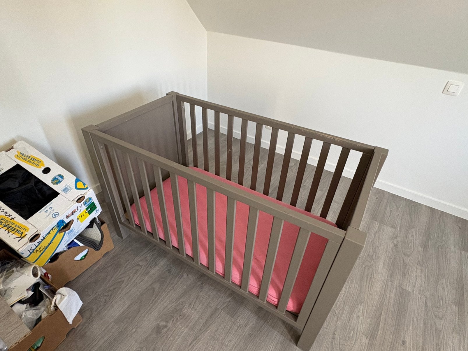 Kinderbedjes+kast, Kinderen en Baby's, Kinderkamer | Complete kinderkamers, Ophalen, Gebruikt, Jongetje of Meisje