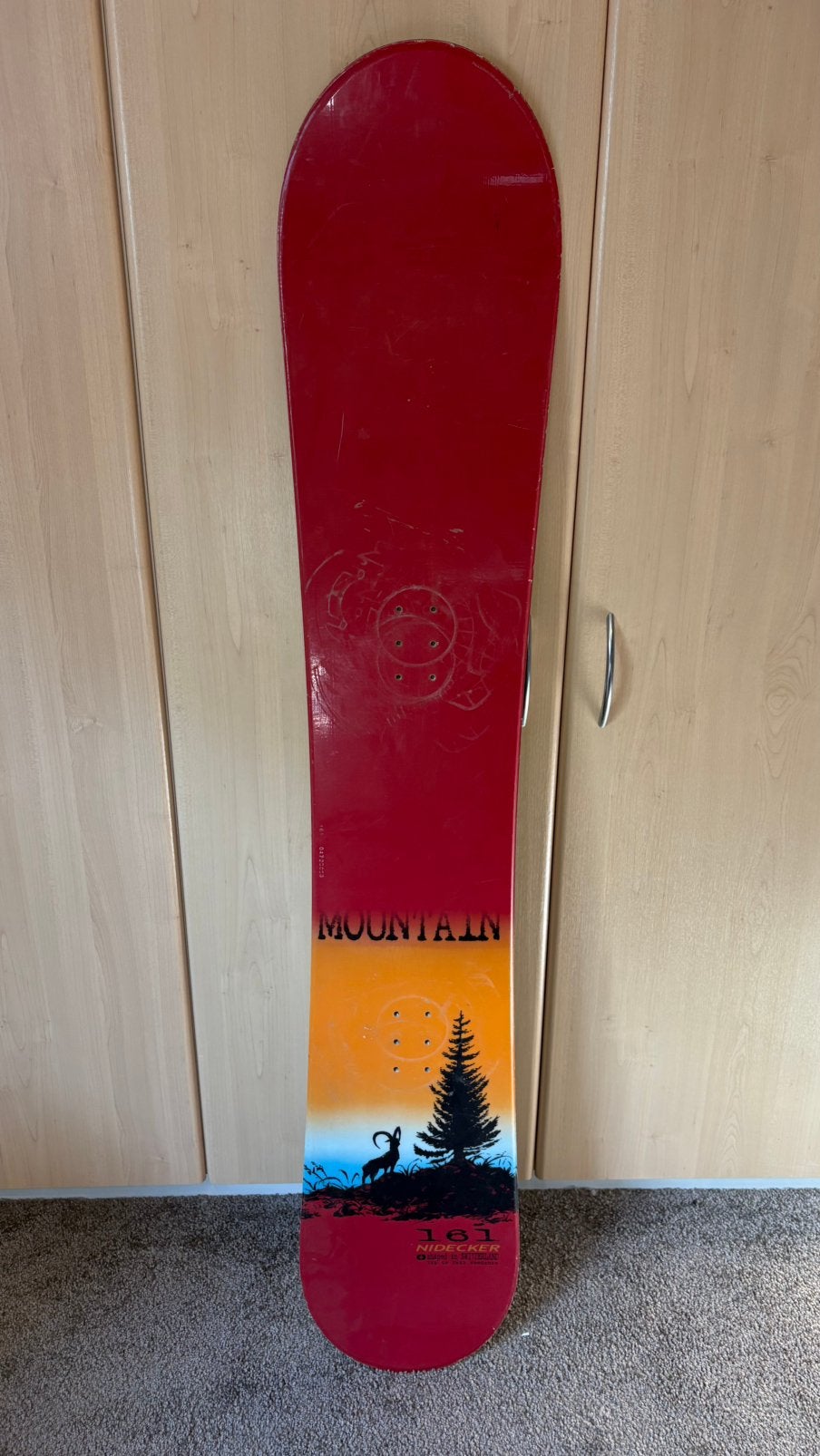Nidecker Mountain + Burton Mission, Ophalen, Gebruikt, Board