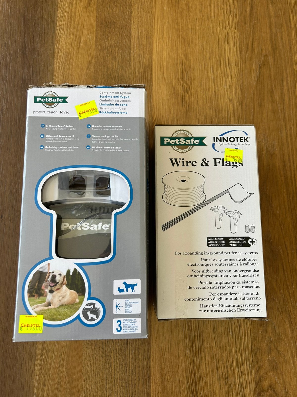 Petsafe omheiningssysteem + extra draad, Dieren en Toebehoren, Honden-accessoires, Ophalen of Verzenden, Nieuw, Halsband