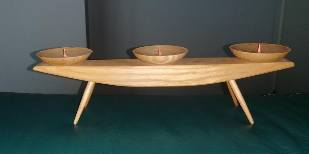 bougeoir vintage de style scandinave, généralement fabriqué, Ophalen of Verzenden