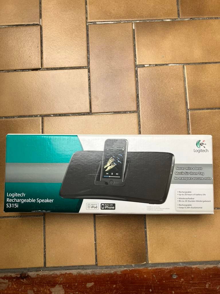 Speaker rechargeable logitech, Ophalen, Nieuw