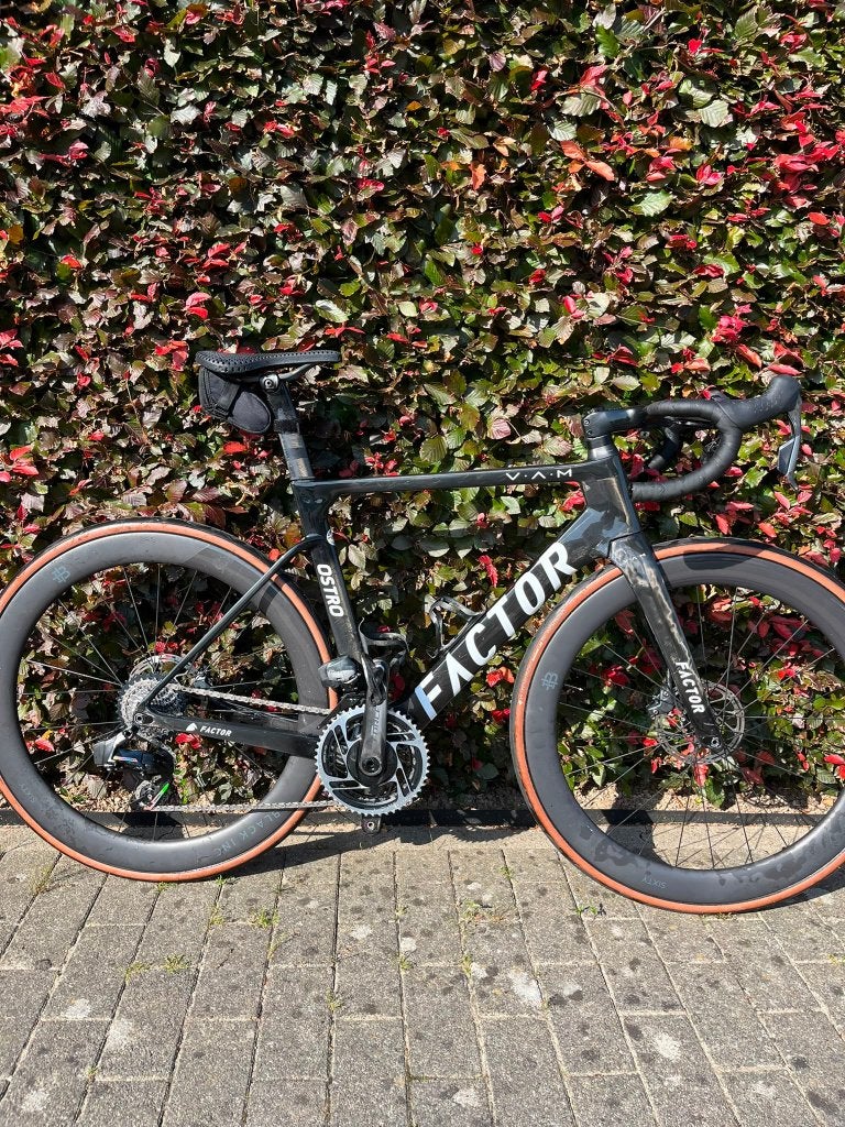 factor ostro VAM - mt 54 - S - black inc ceramic speed, Fietsen en Brommers, 28 inch, Gebruikt, Carbon, Heren