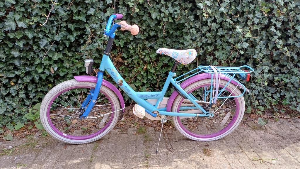 Frozen meisjes fiets maat 20 met slot, Vélos & Vélomoteurs, Vélos | Filles, 24 pouces, Enlèvement