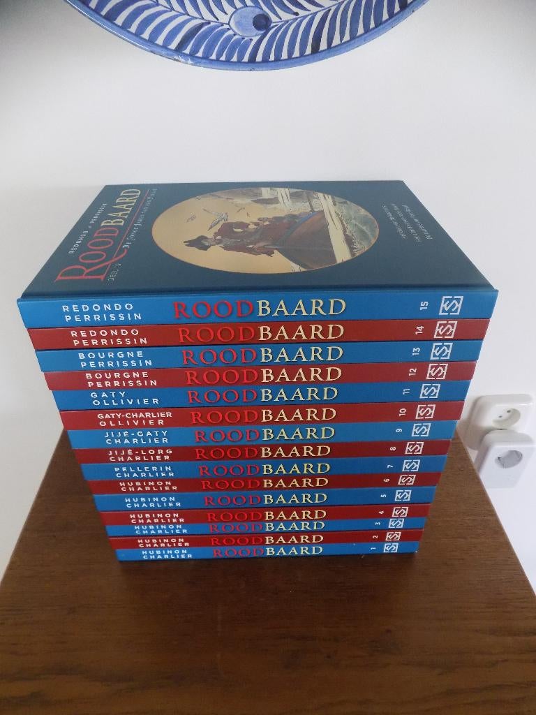 Roodbaard ~ Complete serie Integrale hardcovers 1 t/m 15, Boeken, Stripverhalen, Complete serie of reeks, Ophalen of Verzenden