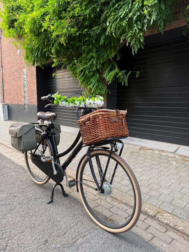 Cortina U4 dames transportfiets – Met mand en fietstassen, Autres marques, Vitesses, Frein sur jante, Enlèvement