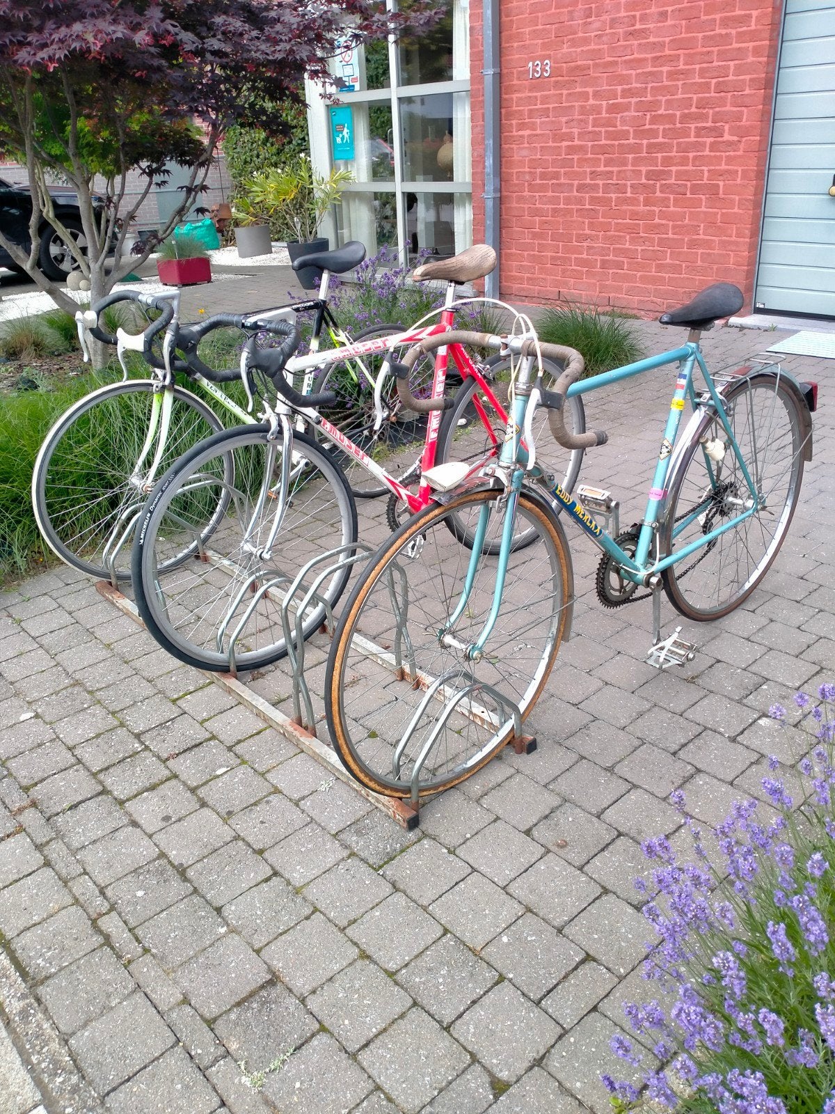 3 x Vintage koersfiets ., Fietsen en Brommers, Ophalen