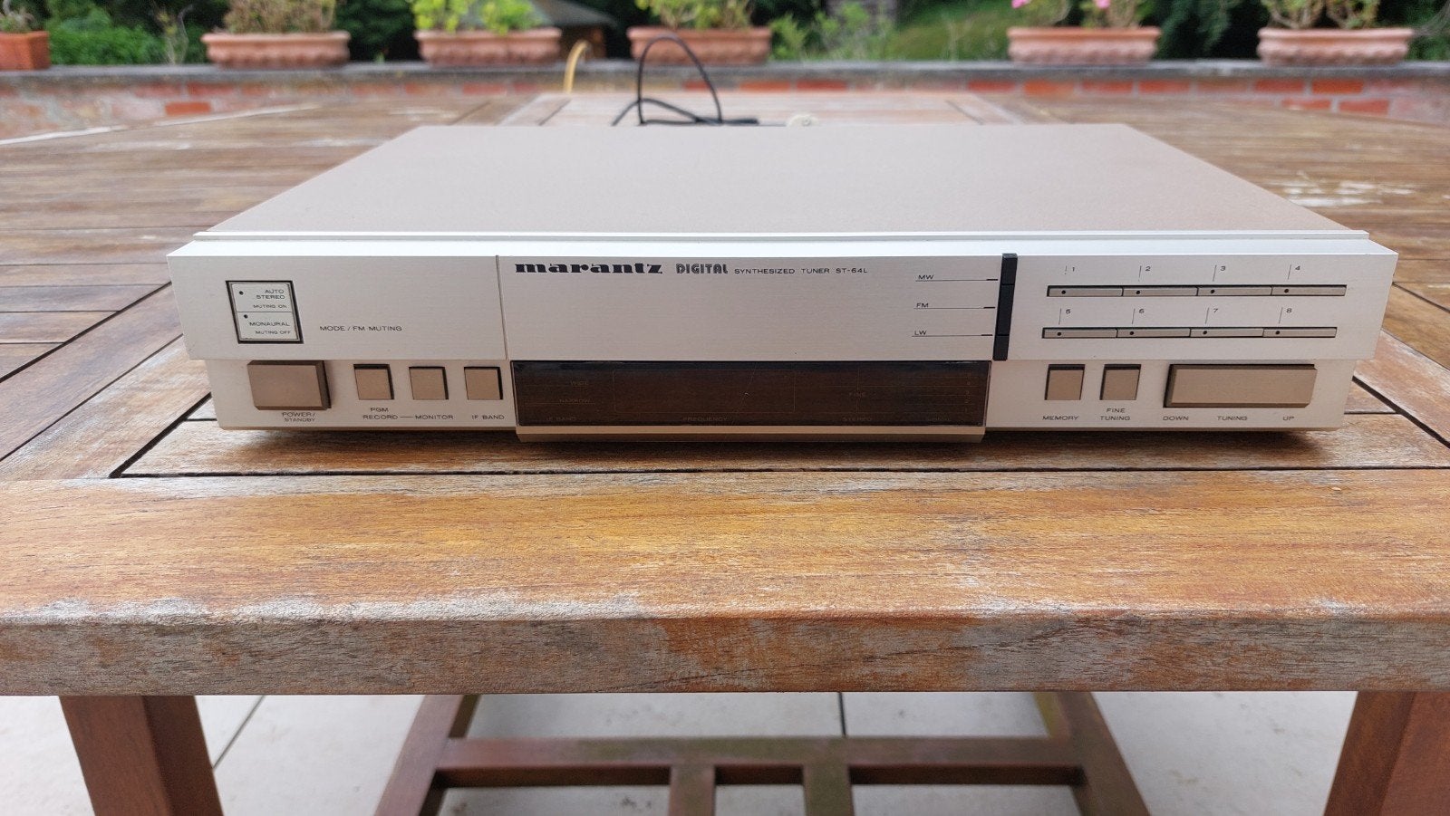 Tuner marantz champagne, TV, Hi-fi & Vidéo, Lecteurs DVD, Enlèvement