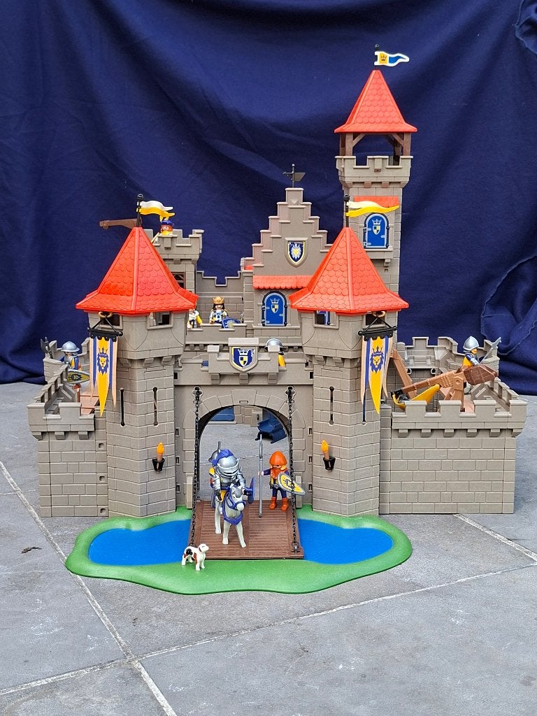 Playmobil Kasteel, Kinderen en Baby's, Ophalen, Gebruikt, Complete set, Kasteel/Fort