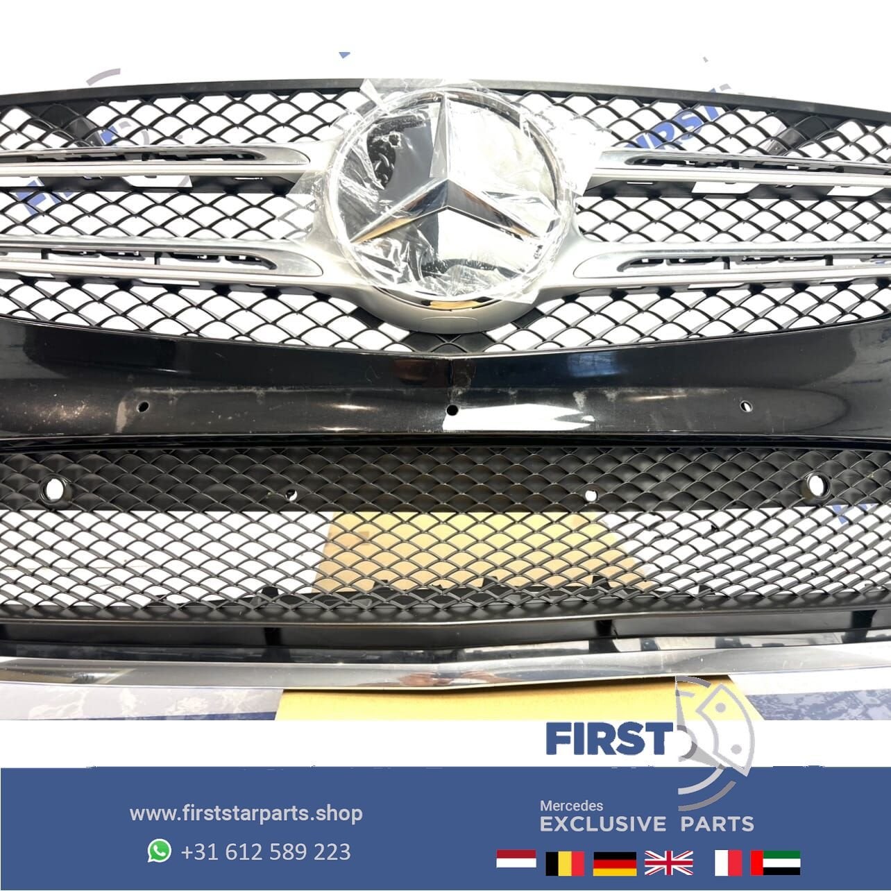W253 BUMPER GLC AMG PRE-FACELIFT origineel Mercedes VOORBUMP, Utilisé, -, Avant, -
