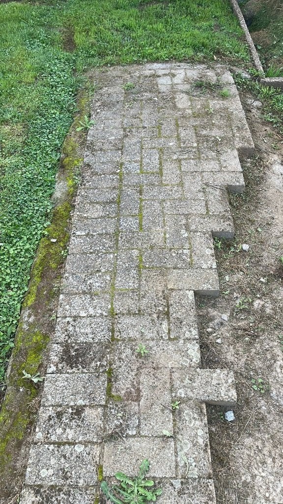 Betonklinkers, Tuin en Terras, Ophalen, Gebruikt, Klinkers, 5 tot 10 m²