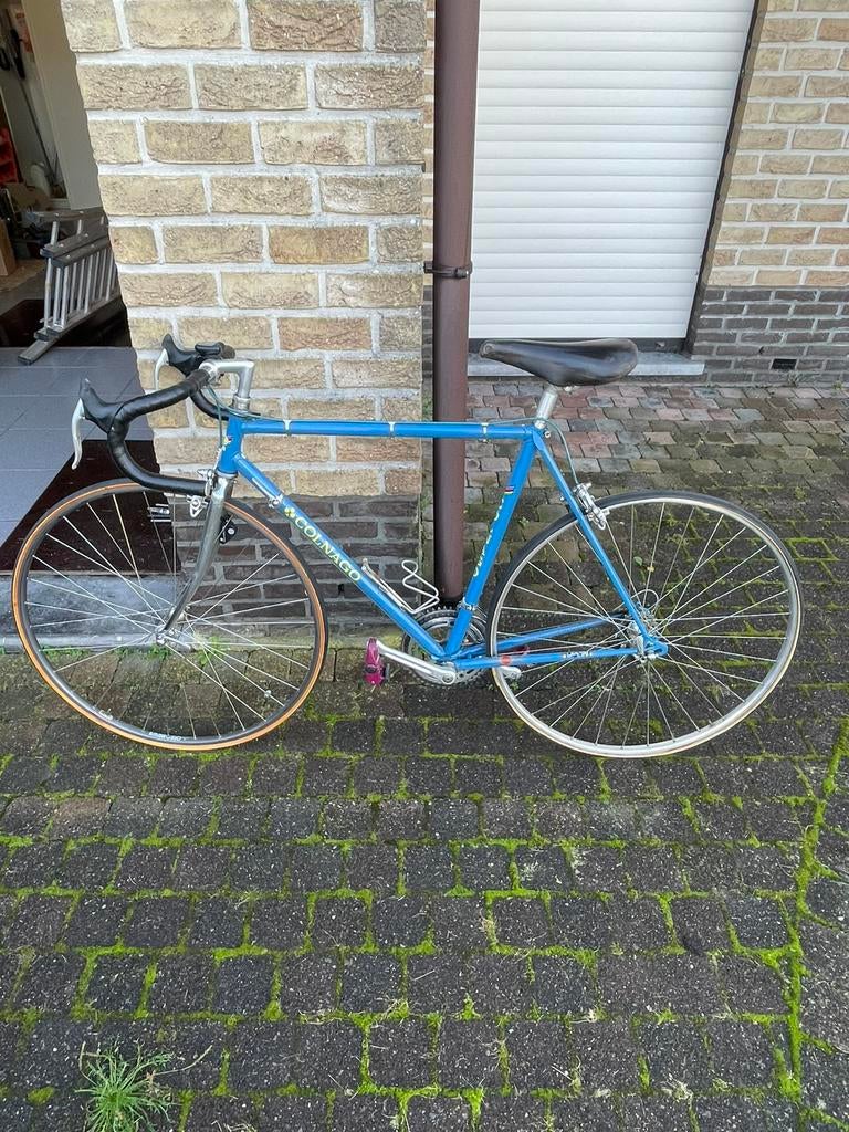 Vintage koersfiets colnago met campagnolo onderdelen, Enlèvement, Utilisé, 10 à 15 vitesses, Hommes