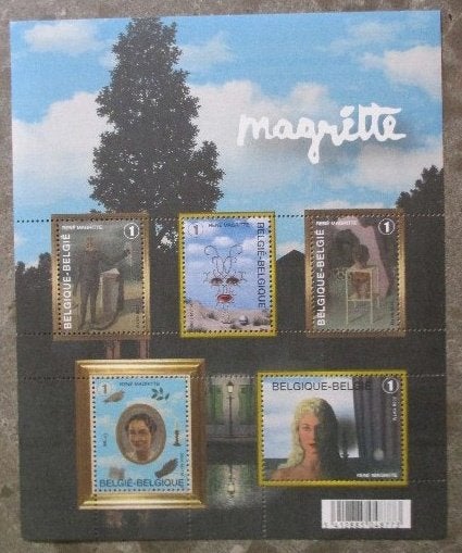 1 blok BL151 magritte, Postzegels en Munten, Ophalen of Verzenden, Zonder stempel, Postfris, Postfris