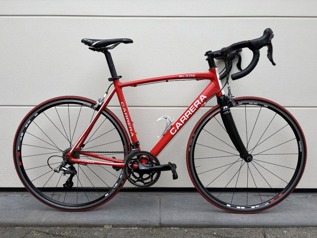 Carrera blade, Shimano, maat 54, Fietsen en Brommers, Fietsen | Racefietsen, Ophalen, 28 inch, Gebruikt, Aluminium