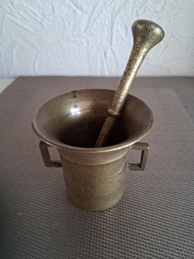 MORTIER EN BRONZE, Antiquités & Art, Enlèvement ou Envoi