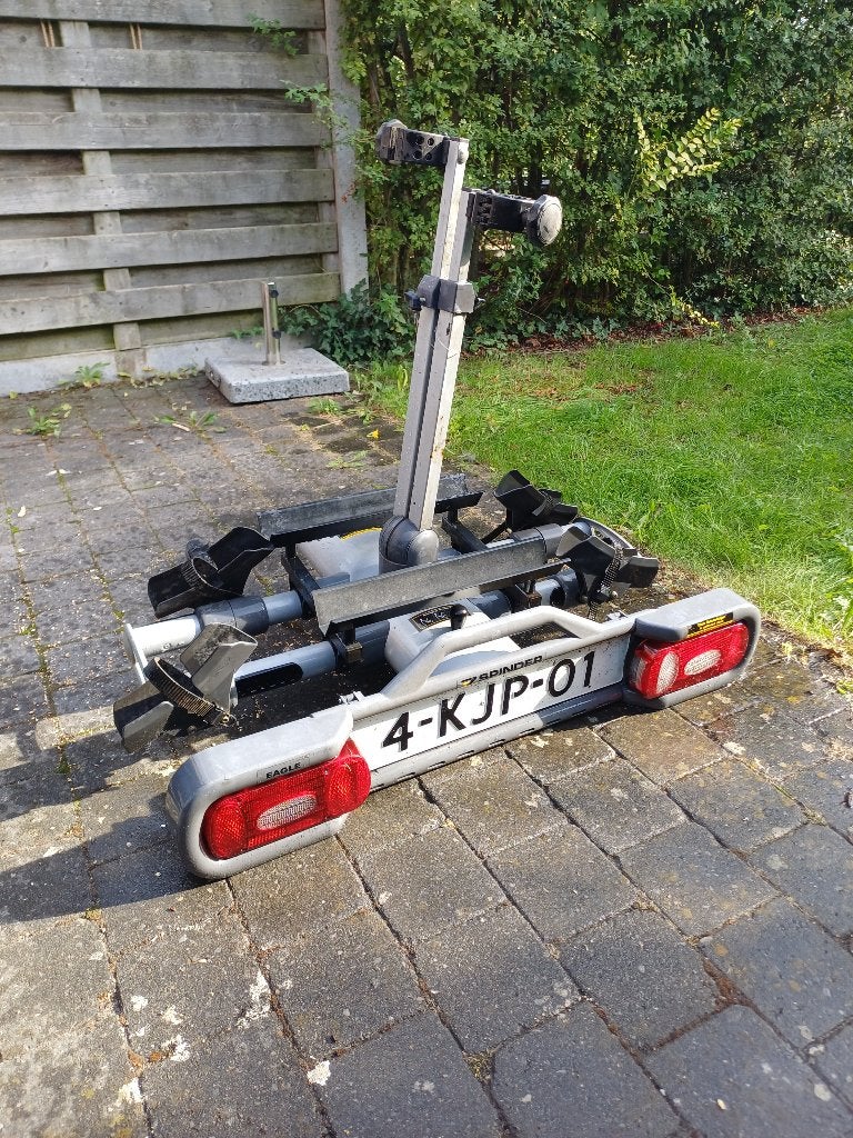 Spinder Eagle fietsendrager 2 fietsen – trekhaak, Ophalen, 2 fietsen, Gebruikt, Trekhaakdrager