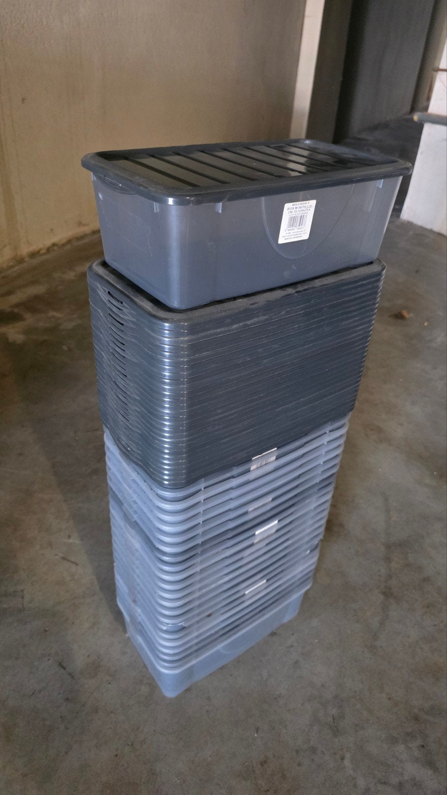 23 x opbergbox met deksel, Huis en Inrichting, Woonaccessoires | Prullenbakken, Ophalen
