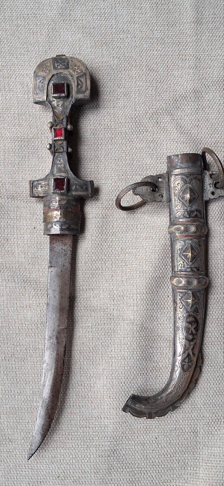 kwalitatieve Marokkaanse Jambiya dolk., Ophalen of Verzenden, Landmacht, Mes of Dolk