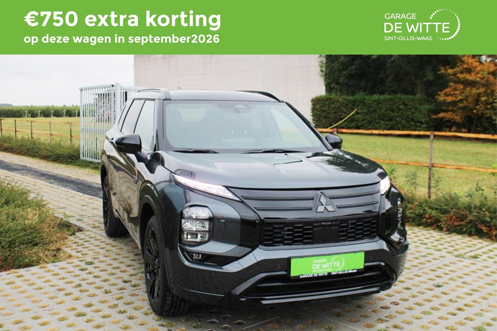Mitsubishi Outlander Black Edition PHEV (automaat), Auto's, Automaat, Outlander, Overige kleuren, Overige brandstoffen