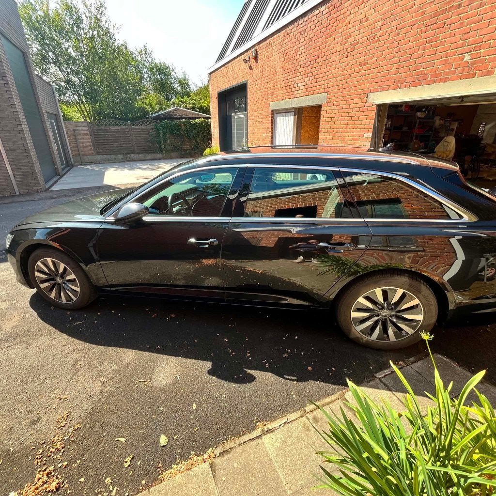 audi a6 40 tdi, Auto's, 4 cilinders, Zwart, Leder, 5 deurs