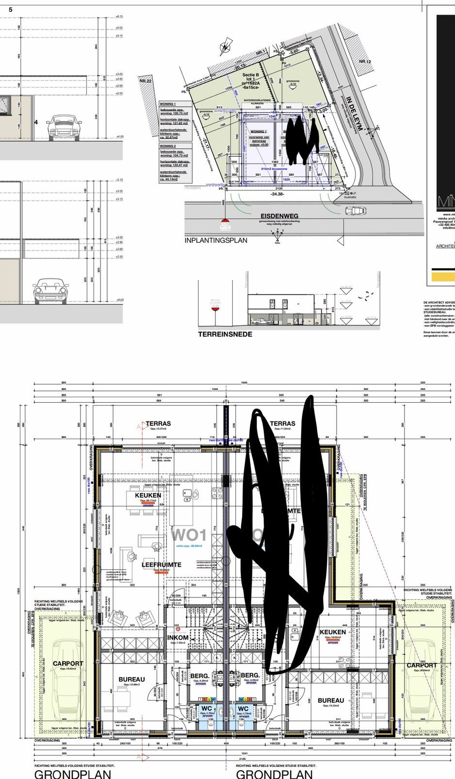 Nieuwbouw casco woning winddicht te koop zeer goede ligging, Immo, 3500 m², Maasmechelen, Hoekwoning, Verkoop zonder makelaar