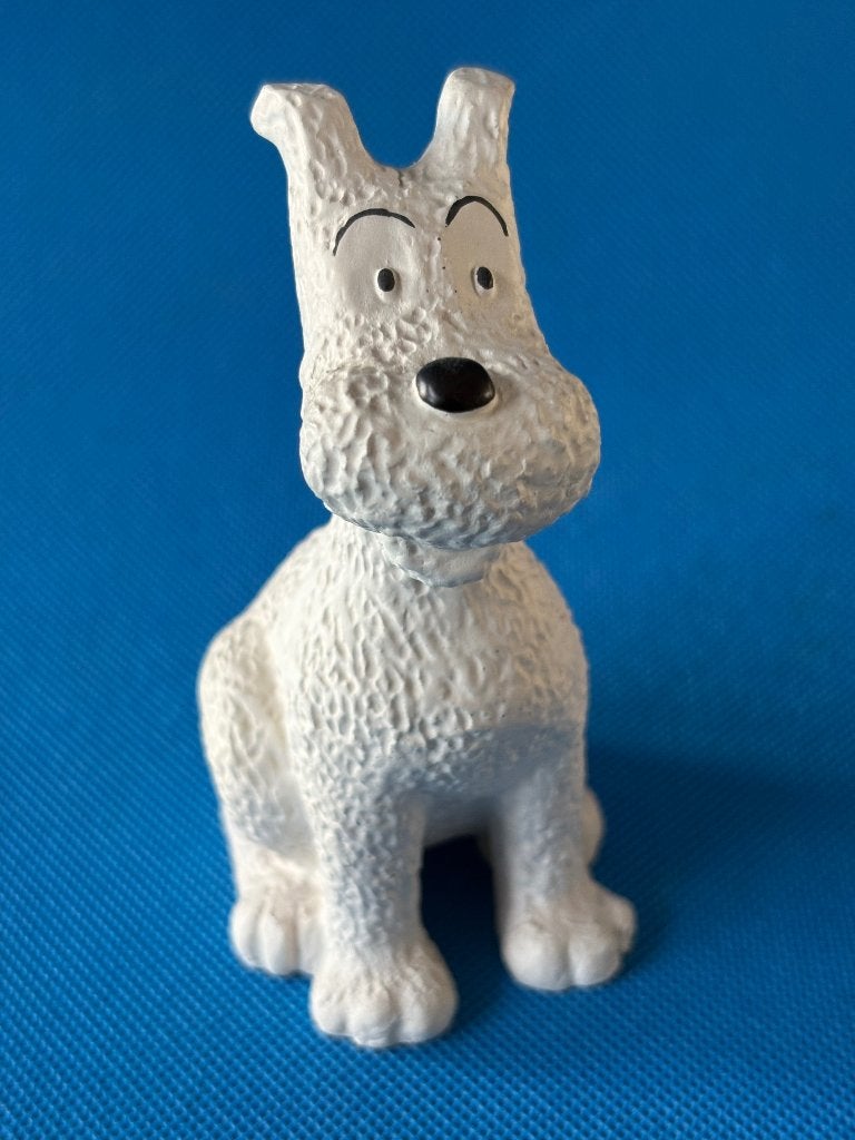 Hergé - Figurine Milou assis – ref. 48 – Leblon Delienne, Enlèvement ou Envoi, Comme neuf