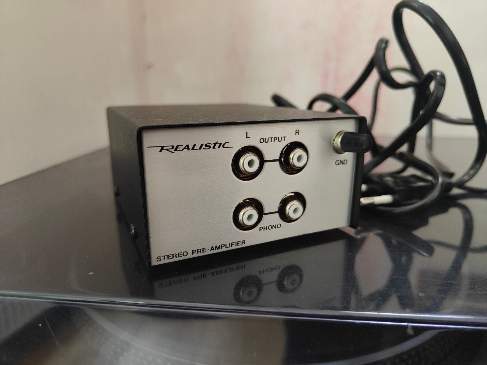 Pré-amplificateur Platine Realistic 42-2109, Ophalen of Verzenden, Zo goed als nieuw, Platenspeler-onderdeel, Overige merken