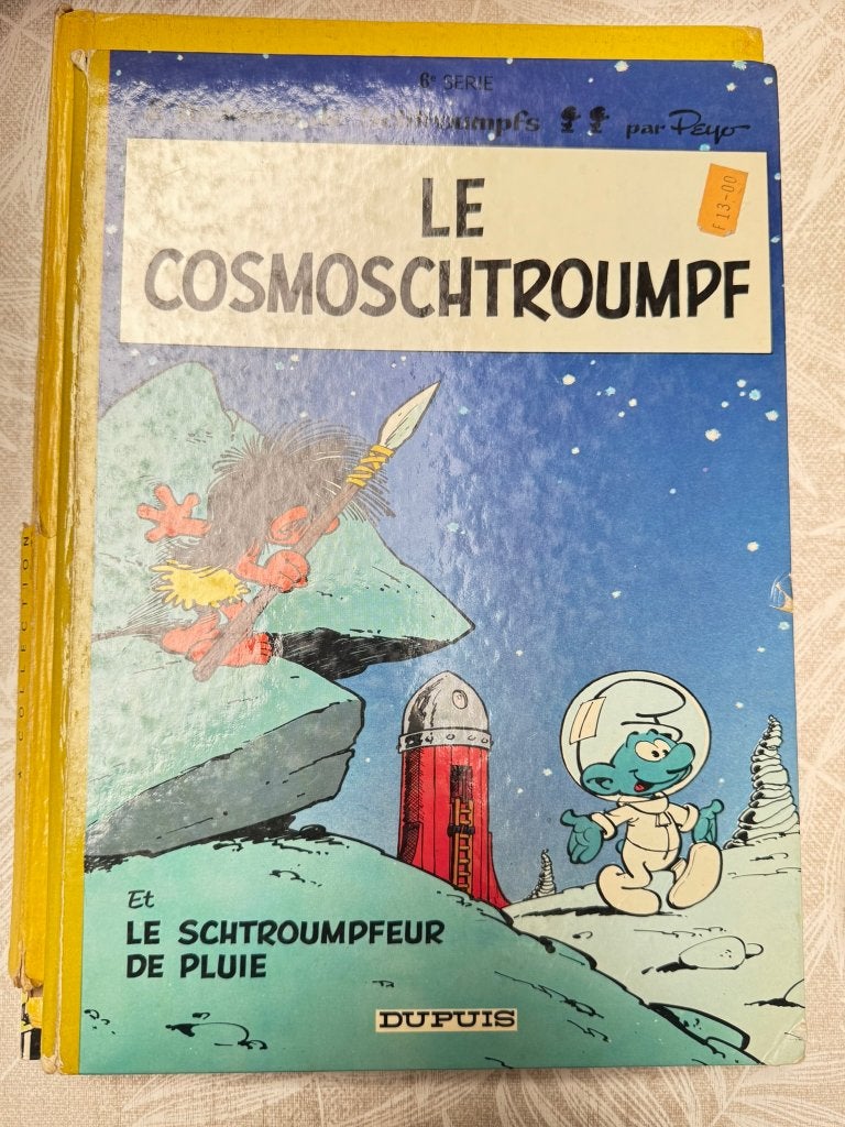 Bande dessinée/BD francophone 'L'apprenti schtroumpf', Livres, Peyo, Enlèvement ou Envoi, Une BD, Utilisé