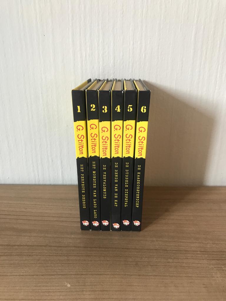 Geronimo Stilton - Mini Mysterie 1 t.e.m. 6 Bundel, Geronimo Stilton, Ophalen of Verzenden, Zo goed als nieuw, Sprookjes
