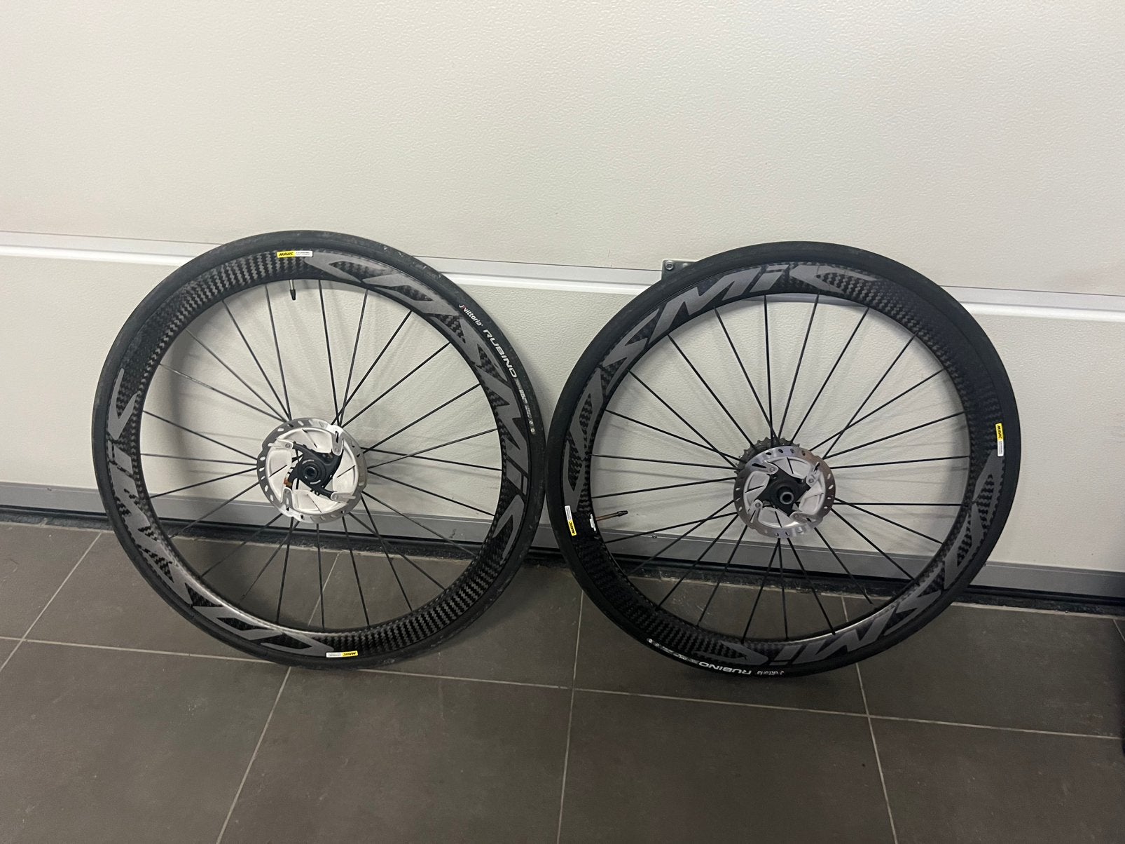 Mavic cosmic pro carbon wielset 45mm, Fietsen en Brommers, Fietsonderdelen, Ophalen, Zo goed als nieuw, Carbon