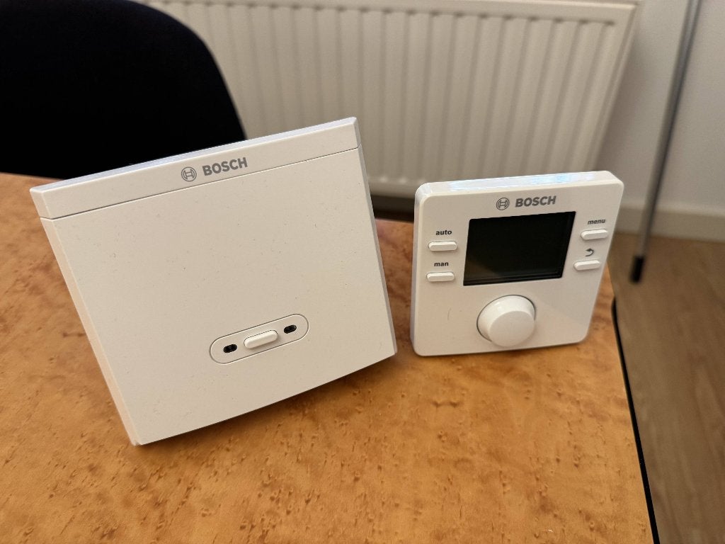 Bosch draadloze thermostaat, Ophalen of Verzenden, Slimme thermostaat, Zo goed als nieuw
